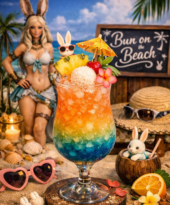Vodka, Peach Schnapps, Orange Juice, and Cranberry Juice. Item: Peach Juice Price: 10,000G